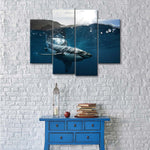 Shark Sunshine Wall Art
