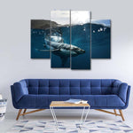Shark Sunshine Wall Art