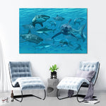 Shiver Of Sharks Wall Art
