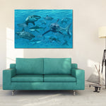 Shiver Of Sharks Wall Art