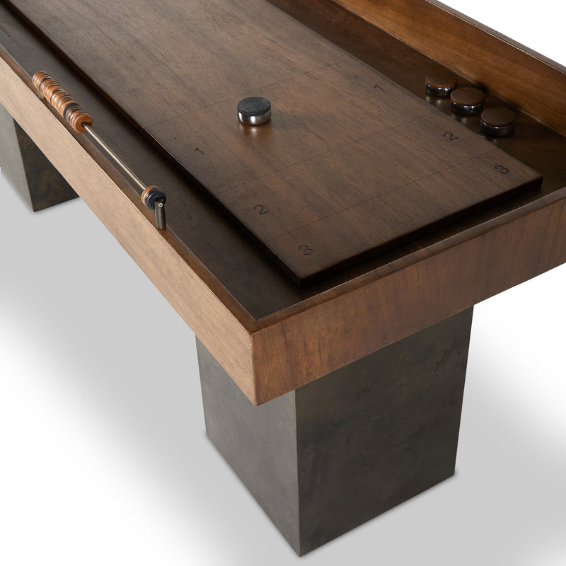 Shuffleboard Carbonized Black Table | ready to ship!