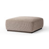 Sinclair Barrow Taupe Square Ottoman