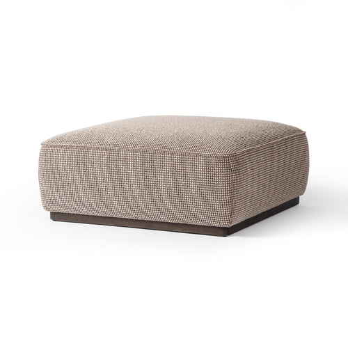 Sinclair Barrow Taupe Square Ottoman