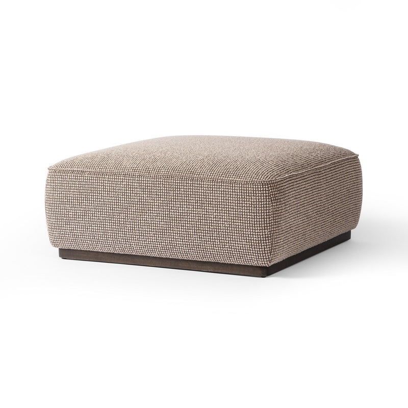Sinclair Barrow Taupe Square Ottoman