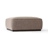 Sinclair Barrow Taupe Square Ottoman