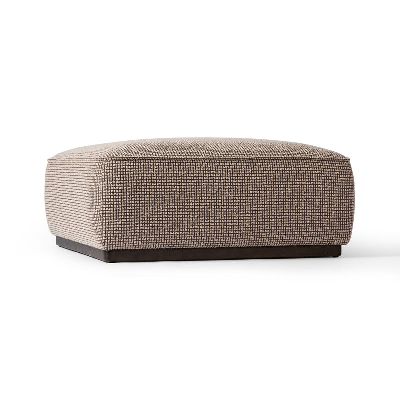Sinclair Barrow Taupe Square Ottoman