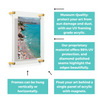 14" x 14" Easy Change Acrylic Float Frame + Magnets for 12" x 12" Art