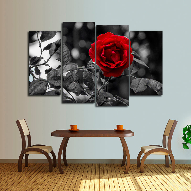 Lone Rose Pop Wall Art