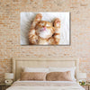 Sleepy Kitty Wall Art