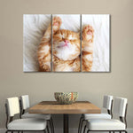 Sleepy Kitty Wall Art