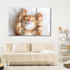 Sleepy Kitty Wall Art