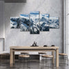 Snow Mountain Peaks Wall Art