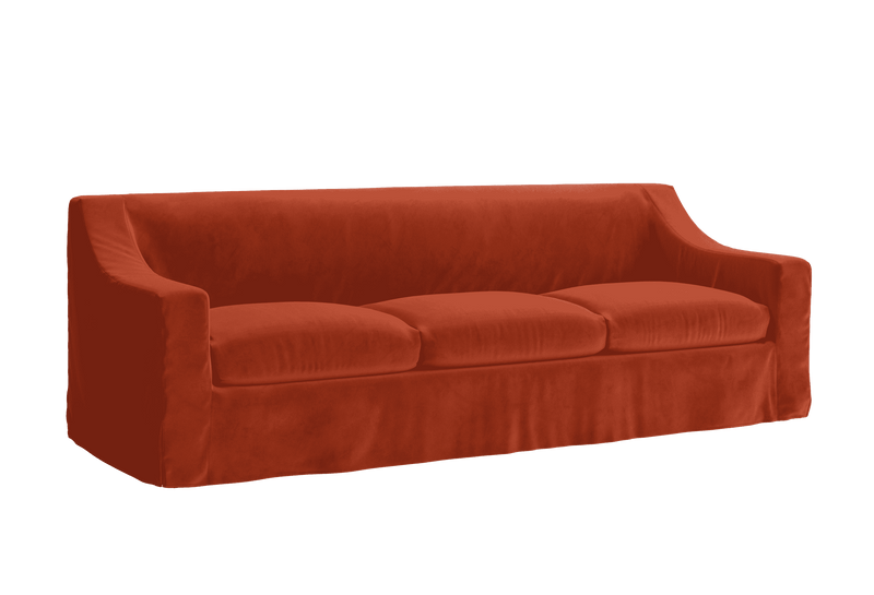 The Evergreen Sofa in Recycled Velvet
