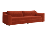 The Elevate 96" Sofa in Recycled Velvet