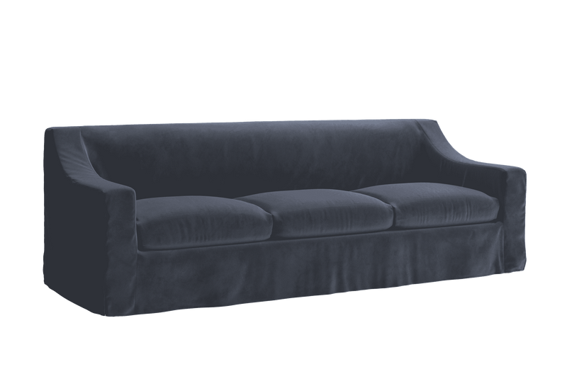 The Evergreen Sofa in Recycled Velvet