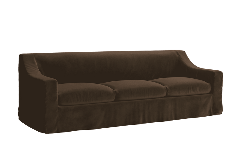 The Evergreen Sofa in Recycled Velvet