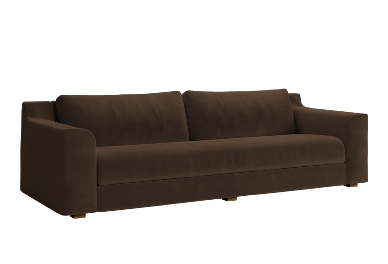 The Elevate 96" Sofa in Recycled Velvet