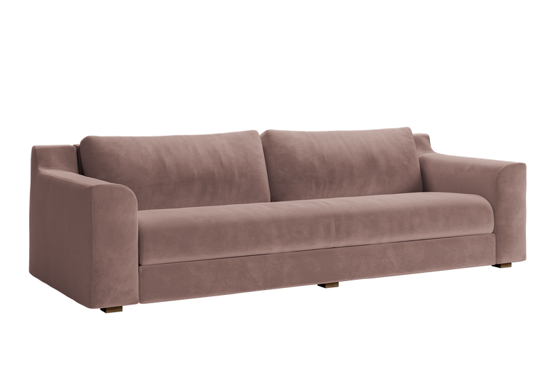 The Elevate 96" Sofa in Recycled Velvet