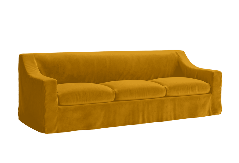 The Evergreen Sofa in Recycled Velvet