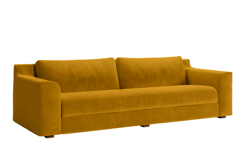 The Elevate 96" Sofa in Recycled Velvet