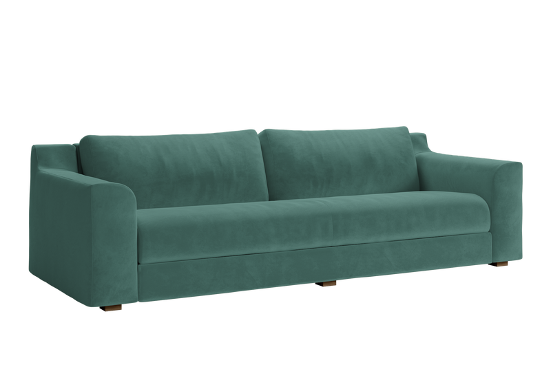 The Elevate 96" Sofa in Recycled Velvet