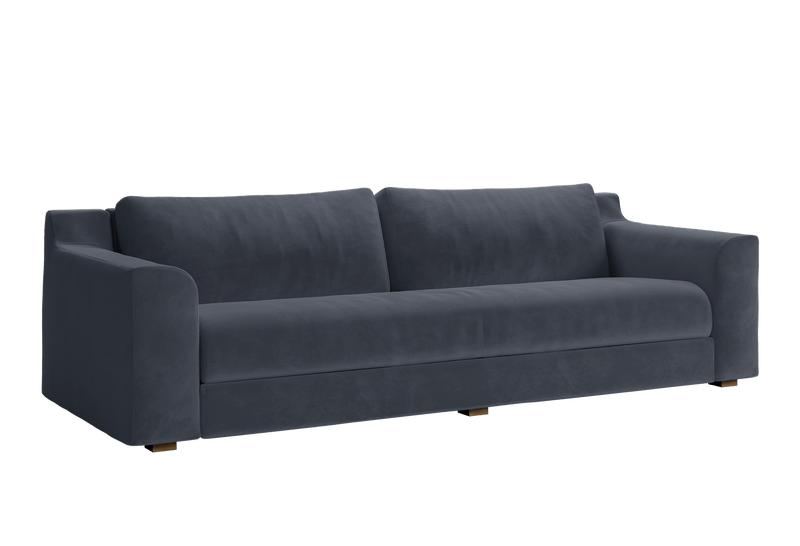 The Elevate 96" Sofa in Recycled Velvet