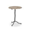 Sophie Creamy Taupe Marble End Table | shipping 7/14/2025