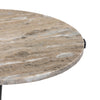 Sophie Creamy Taupe Marble End Table | shipping 7/14/2025