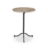 Sophie Creamy Taupe Marble End Table | shipping 7/14/2025