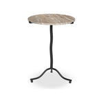 Sophie Creamy Taupe Marble End Table | shipping 7/14/2025