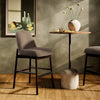 Sora Gibson Mink Armless Bar + Counter Stool | ready to ship!