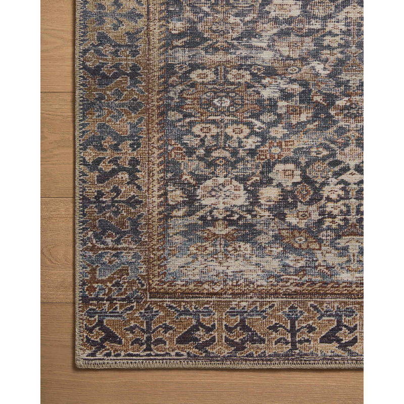 Amber Lewis x Loloi Georgie Denim / Spice Rug
