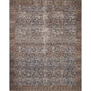 Amber Lewis x Loloi Georgie Denim / Spice Rug