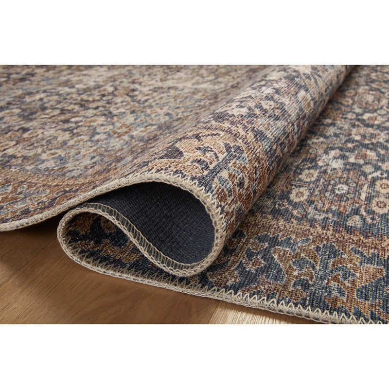 Amber Lewis x Loloi Georgie Denim / Spice Rug
