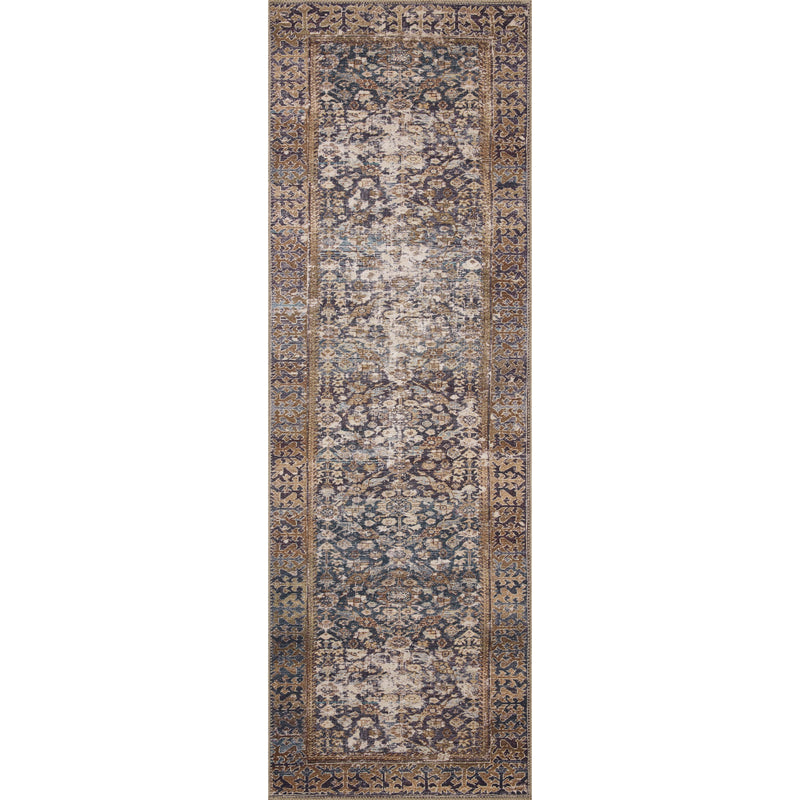 Amber Lewis x Loloi Georgie Denim / Spice Rug
