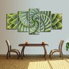 Spiral Succulent Wall Art