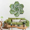 Spiral Succulent Wall Art