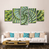 Spiral Succulent Wall Art