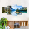 Sunny Maligne Lake Wall Art