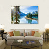 Sunny Maligne Lake Wall Art
