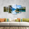 Sunny Maligne Lake Wall Art