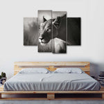 Stalking Lioness Wall Art