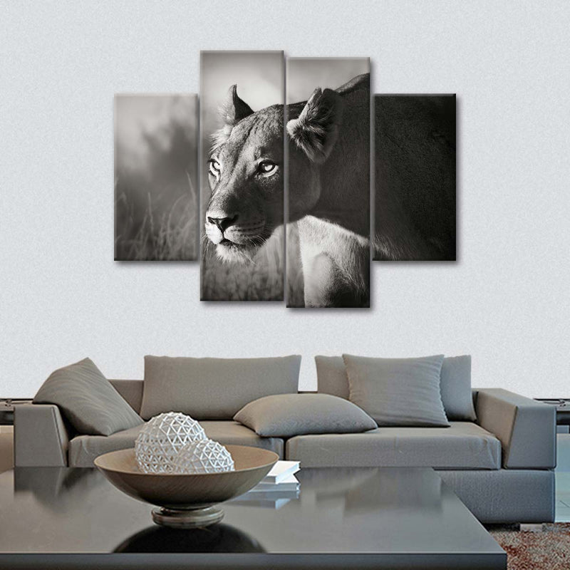 Stalking Lioness Wall Art