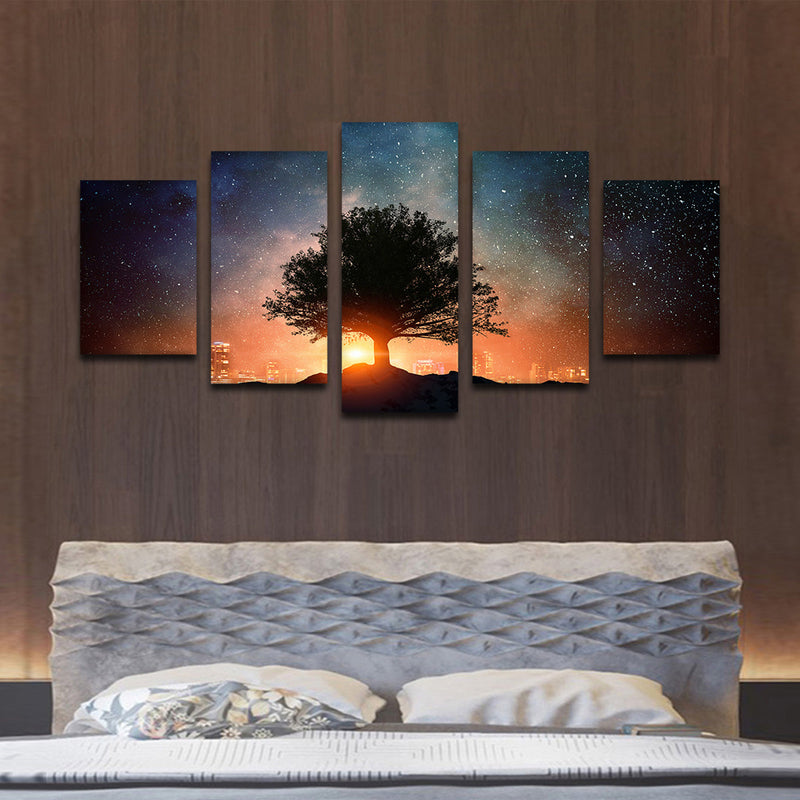 Starry Tree Wall Art