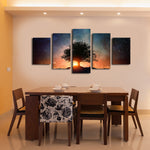 Starry Tree Wall Art