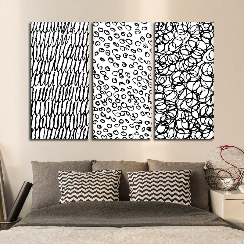 Patterned Simple Abstract Wall Art