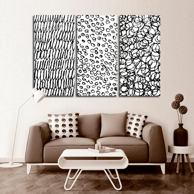 Patterned Simple Abstract Wall Art