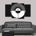 Vinyl Abstract Wall Art