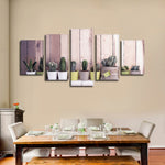Succulent Plant Pots Wall Art