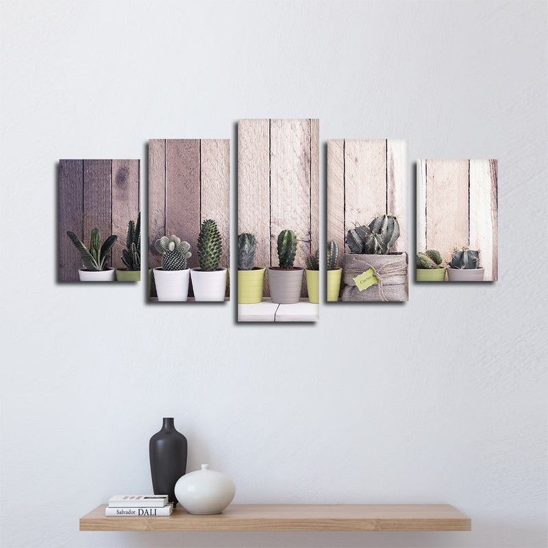 Succulent Plant Pots Wall Art